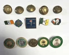 IRISH ARMY 1916 RISING IRISH REPUBLICAN BADGES & BUTTONS GROUP