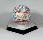 Yogi Berra Signed OAL Baseball, VCBC SuperStats, Hand Painted, w/31 Malapropisms