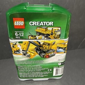LEGO CREATOR: 4915 Mini Construction 3 in 1 - Retired Brand New Open Box