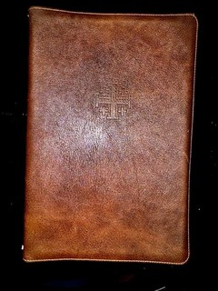 OOP MINT Schuyler Quentel Marbled Mahogany calfskin Bible NKJV Premium Bible