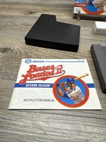 Bases Loaded II: Second Season NES Nintendo Complete CIB Tested