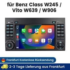 F&uuml;r Mercedes Benz A/B Klasse Sprinter Viano Vito W639 Autoradio GPS Navi Carplay