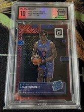 2022-23 Panini Donruss Optic - Rated Rookie Jalen Duren #227 Choice Red /88 