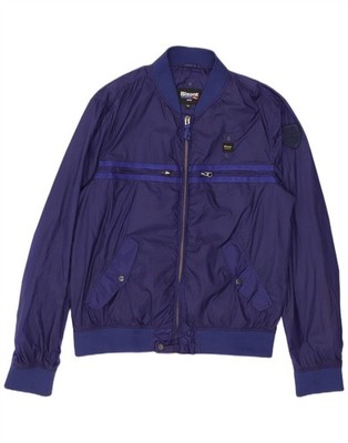 BLAUER Herren Bomberjacke UK 44 2XL dunkelblau CJ25