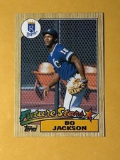 1987 Topps Bo Jackson #170 Rookie Card. rookie card picture