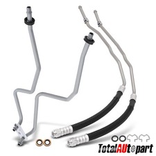 2x Inletandoutlet Transmission Oil Cooler Line For Jeep Liberty Upper Lower 2x Inletandoutlet Transmission Oil Cooler Line For Jeep Liberty Upper Lower