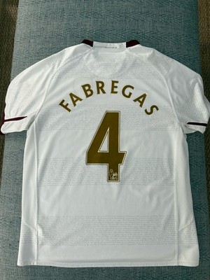 Nike Arsenal London 2007 08 Away Jersey Size XL White Soccer