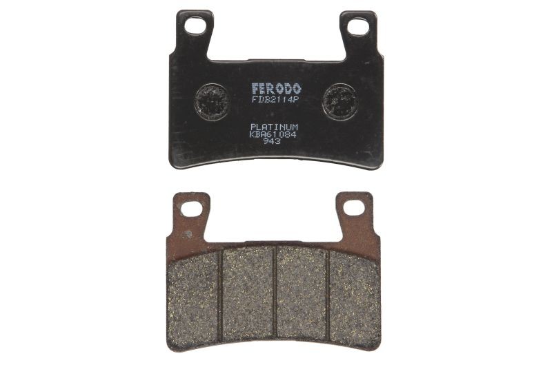 Fits FERODO FDB2114P Brake pads FDB2114P  platinum, intended use route fits HON