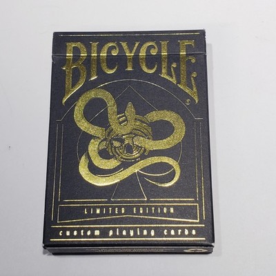 Bicycle Onyx Coffee Black Limited Edition Playing Cards USPCC USA 2025 EUC