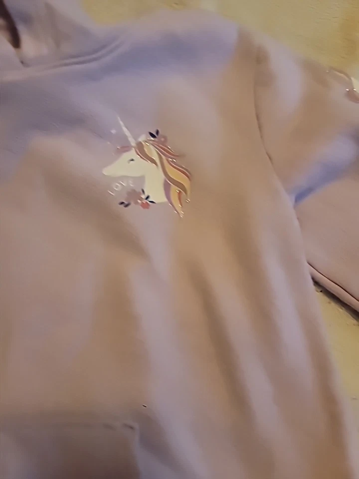 Jumping Beans Girls Unicorn Hoodie Size 6 Foto 3 de 4