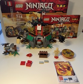 LEGO Ninjago Lot - 4 Sets (Incomplete) Boxes & Manuals 9442, 2254, 2259, 2516