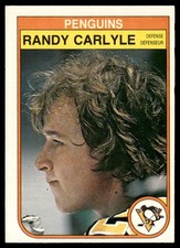 1982-83 O-Pee-Chee Randy Carlyle Pittsburgh Penguins #265