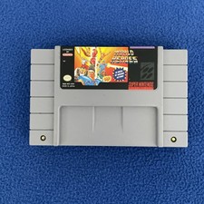 World Heroes (Super Nintendo SNES, 1993) Authentic Game Cartridge