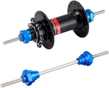 “Bicycle Wheel Truing Stand Thru Axle Adapter 12/15/20mm Blue Tool”