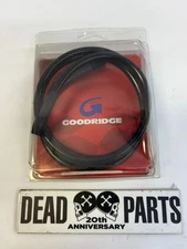 Harley Goodridge black Ebony 42" universal brake line hose 11342