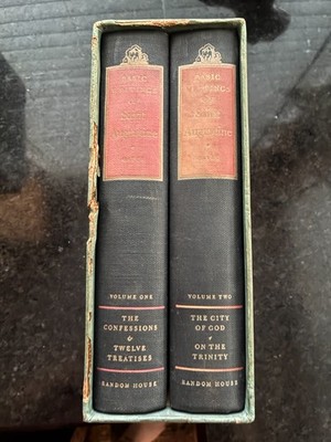Basic Writings of Saint Augustine 2-Volume set; 1st printing; Edit W. Oates 1948