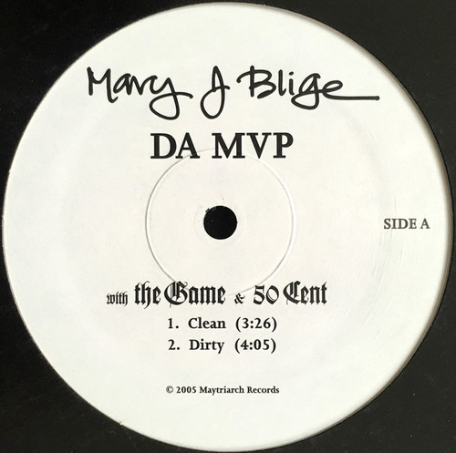 Mary J. Blige - Da MVP (12", Promo) (Very Good Plus (VG+)) 3442471395