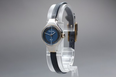 Vintage 1973[Exc+5] Christian Dior Bulova 7313-1 Blue Dial Qz