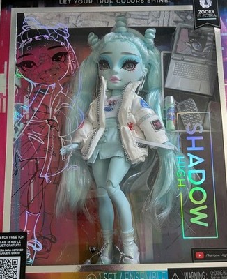 Rainbow High Shadow High Zooey Electra Collectible Fashion Doll New