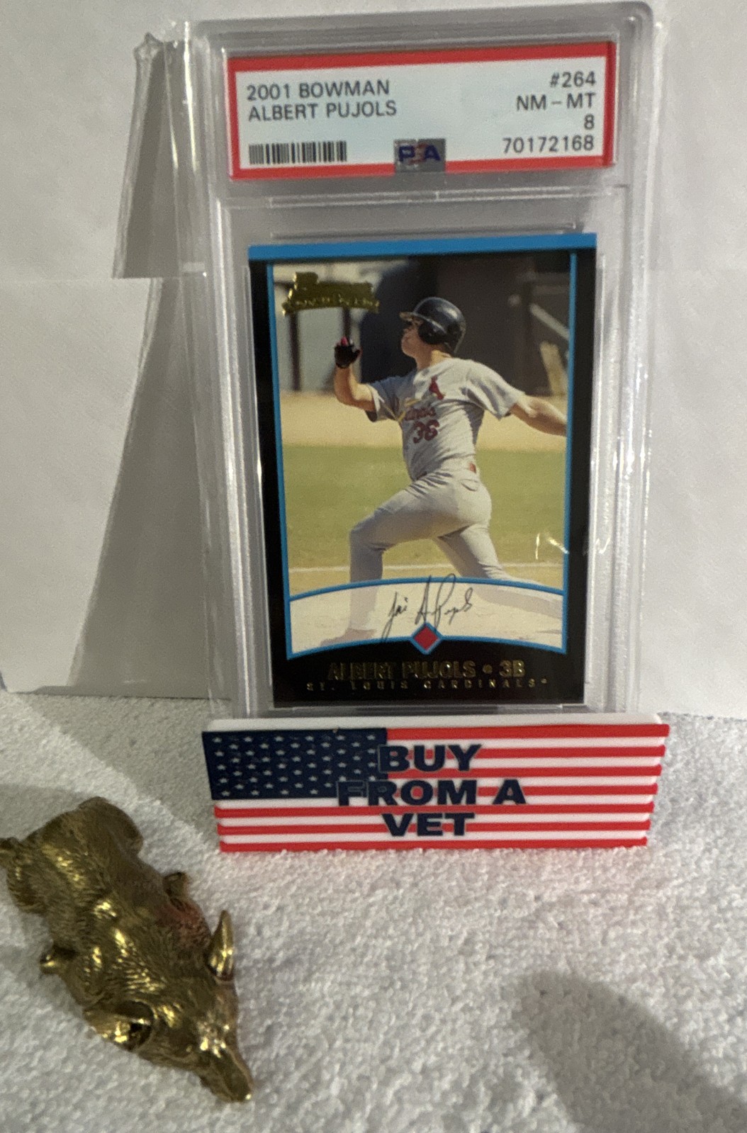 Albert Pujols 2001 Bowman #264 Base Price Guide - Sports Card Investor