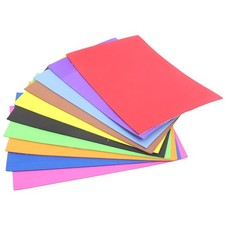10 Sheets Craft Making Papers Colorful Diy Decoration Self-adhesive Stickers