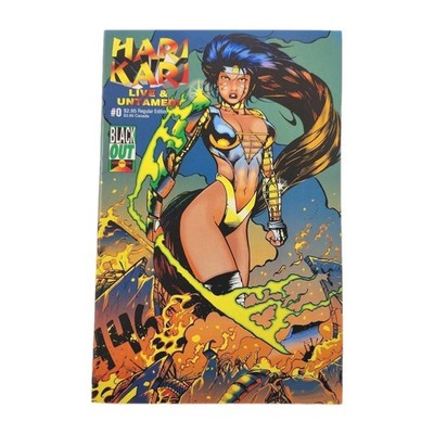 Hari Kari Live & Untamed #0 VF+ Blackout Comics 1996 -Buy 5 Get 1 FREE