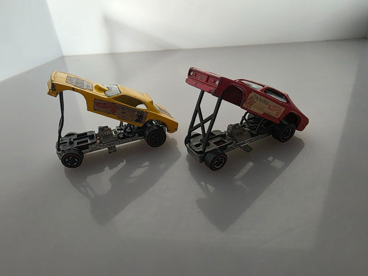 Vintage 1969 Hot Wheels Mongoose & Snake Drag Race Set Complete | eBay