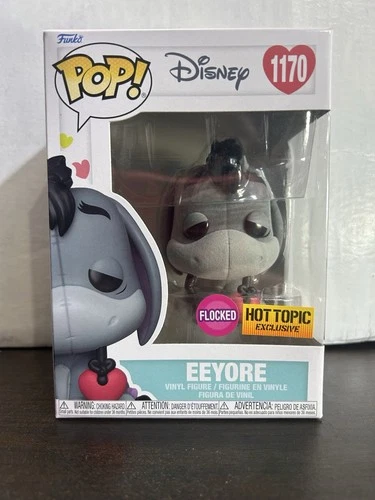 Eeyore Flocked Hot Topic Excl - Winnie The Pooh - Disney Funko Pop 1170 W Prot