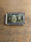 Atlantis Mint Benjamin Frankln .999 Fine Iron Wafer Bar-1 Troy Ounce
