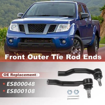 2Pcs Front Outer Tie Rod Ends for Nissan Frontier Pathfinder Xterra 2005-2012