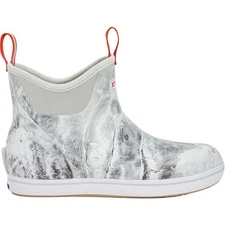 XTRATUF Black White Camo Ankle Deck Boots - Waterproof, Slip-Resistant