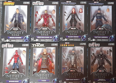 Marvel Legends Series The Infinity Saga Civil War 5 Figuren Set Iron Man & Co