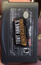Tony Hawk's Underground (Nintendo Gameboy Advance) Cartridge - Tested