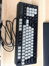Pimjoy P98 Mechanical Wired USB Keyboard 100-Key QWERTY Black & White