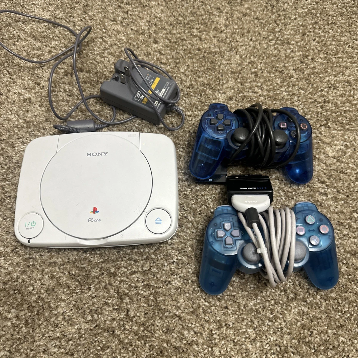 Sony PlayStation 1 Blue Video Game Consoles for sale - eBay