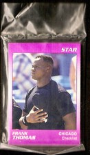 Frank Thomas 1991 Star Company Chicago White Sox 11-card Baseball Set Frank Thomas 1991 Star Company Chicago White Sox 11-card Baseball Set