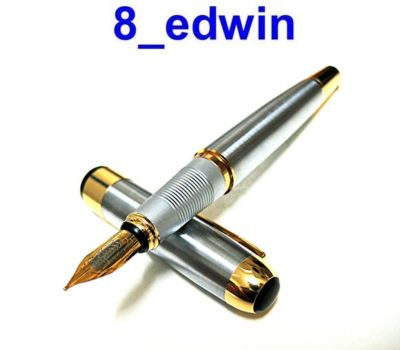 Stately Art Deco Stainless steel Fountain pen fh250 Australia