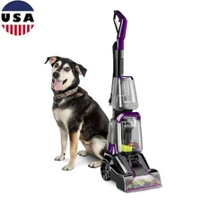 Carpet Washer W/ Four Row Power Brushes Lightweight Powerful Removable Nozzle US