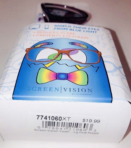 ICU Eyewear Screen Vision Blue Light Filtering Glasses For Kids, 100% UVA/UVB - Picture 9 of 12