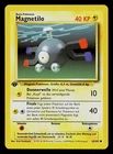 Pokemon Card - Magnemite Magnetilo German 1st Edition Base Set 53/102 Common