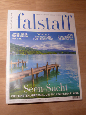falstaff - 5 akt. Ausgaben in Folge: 3/2018 - 8/2018 (Mai.2018 - Feb. 2019), neu