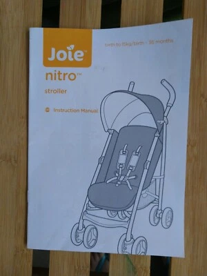 joie nitro stroller caribbean