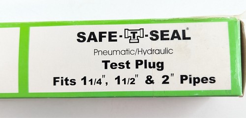 Safe-T-Seal TP123 Pneumatic Hydraulic Test Plug Inflatable with Air or Water NEW - Picture 6 of 7