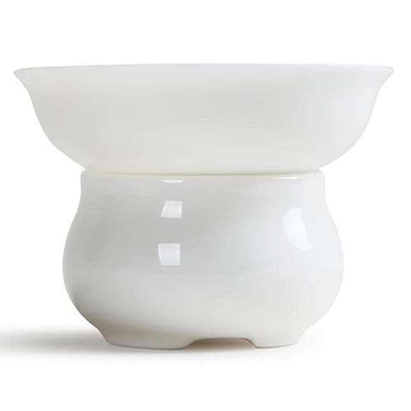 Chinese Traditional Ceramic Tea Strainer Filter Gongfu Teapot Cup Tea Set Decor - Image 2 of 4