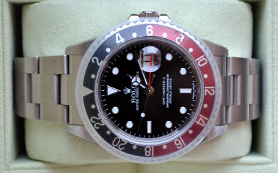 Rolex [NOS+STICK-DIAL+3186] GMT Master 2 Coke 40mm 16710T - 2008
