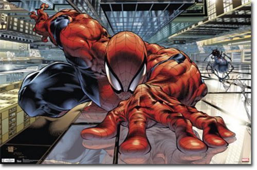 MARVEL COMICS THE AMAZING SPIDERMAN WALL CRAWLER POSTER 22X34 NEW FREE SHIPPING
