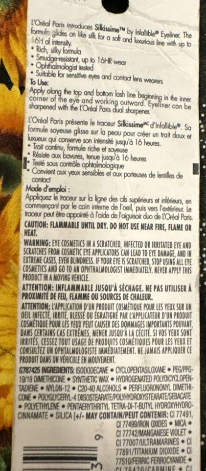 Loreal Infallible Silkissime Eyeliner. Brand New. Free Shipping - Image 4 of 4