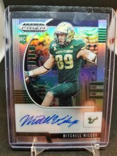 Mitchell Wilcox 2020 Panini PRIZM Draft Picks Autograph Silver Rookie RC Auto