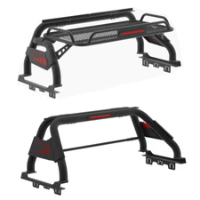 Adjustable Truck Bed Chase Rack Roll Bar For F-150 Silverado Sierra Ram Tacoma