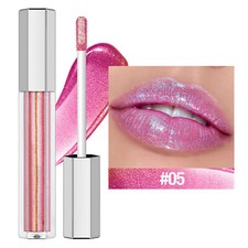 Women Girls Lips Glow Fashion Liquid Lipstick Hydrating Lip Glaze Sparkly 1Pc